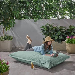 outdoor water resistant 5.5x4 lounger bean bag nh820803