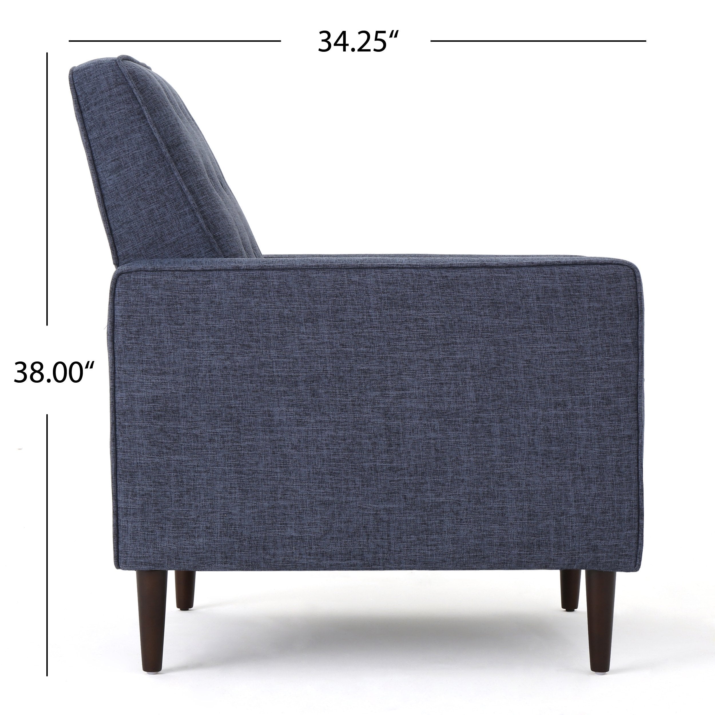 mid century modern tufted back fabric recliner nh495003 mid century modern tufted back fabric recliner nh495003