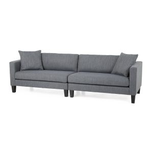 4 seater fabric sofa with accent pillows nh641313